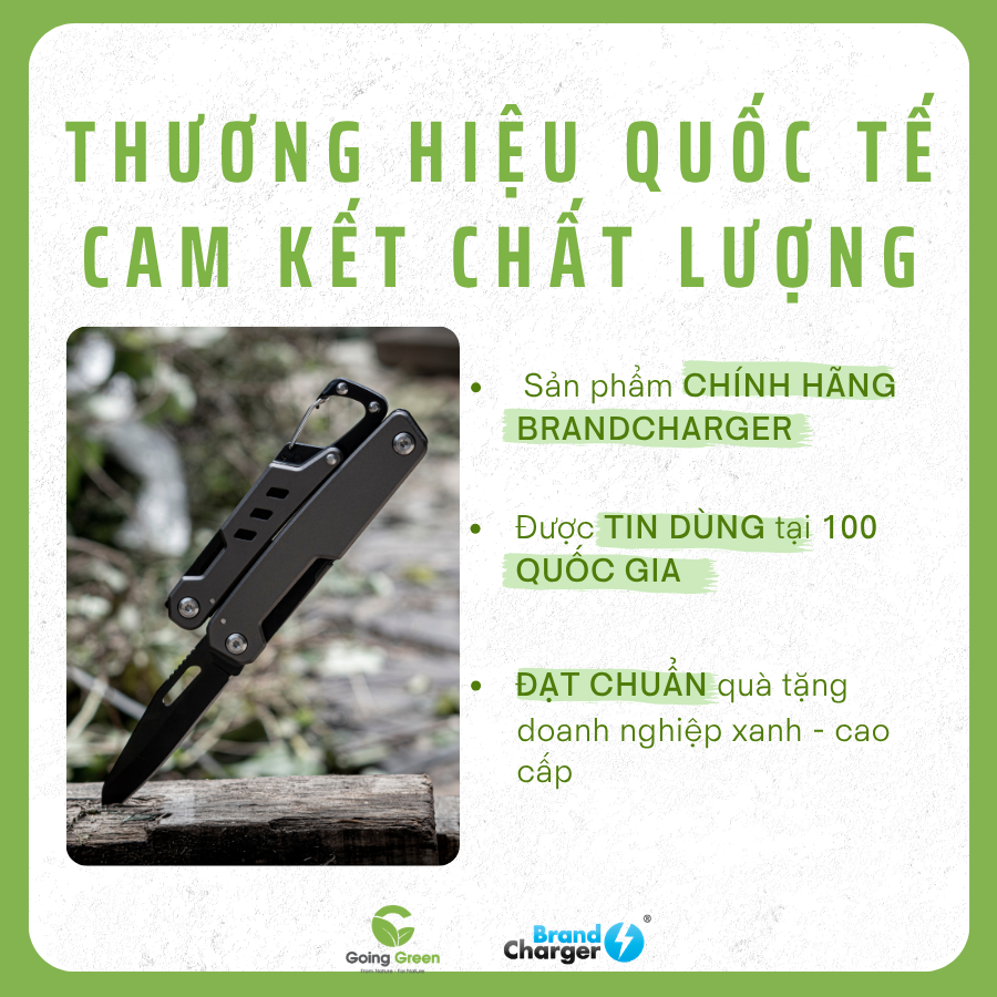 Dụng cụ du lịch, dã ngoại đa năng BrandCharger Ranger