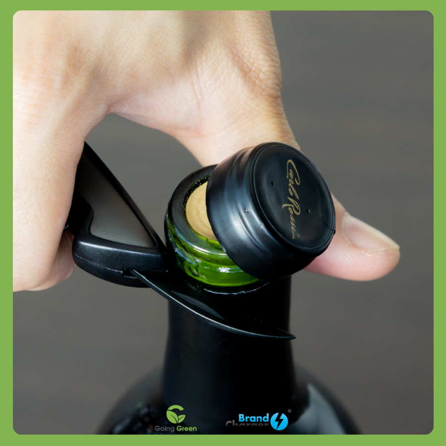 Dụng cụ mở rượu, bia đa năng 4 trong 1 Brandcharger Sommelier