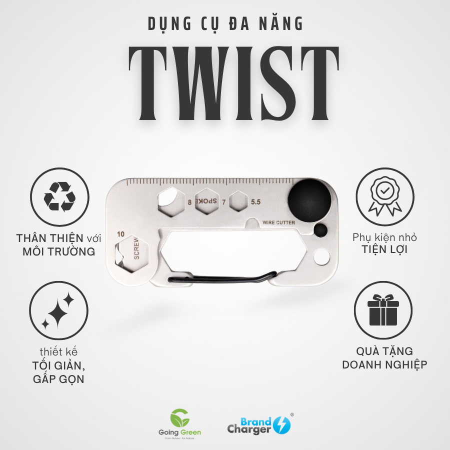 Dụng cụ sửa chữa đa năng BrandCharger Twist