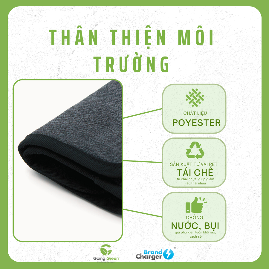 Túi xếp tiện lợi Brandcharger Folio