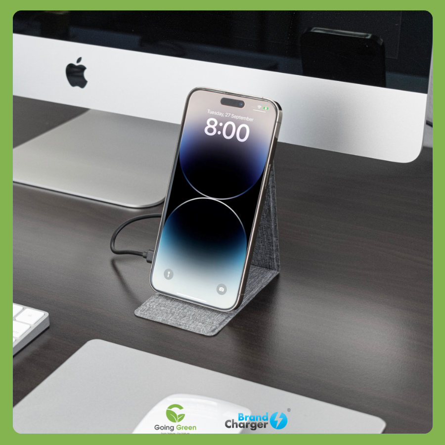 Giá đỡ điện thoại Brancharger có chức năng sạc cảm ứng Ascend Charge Eco
