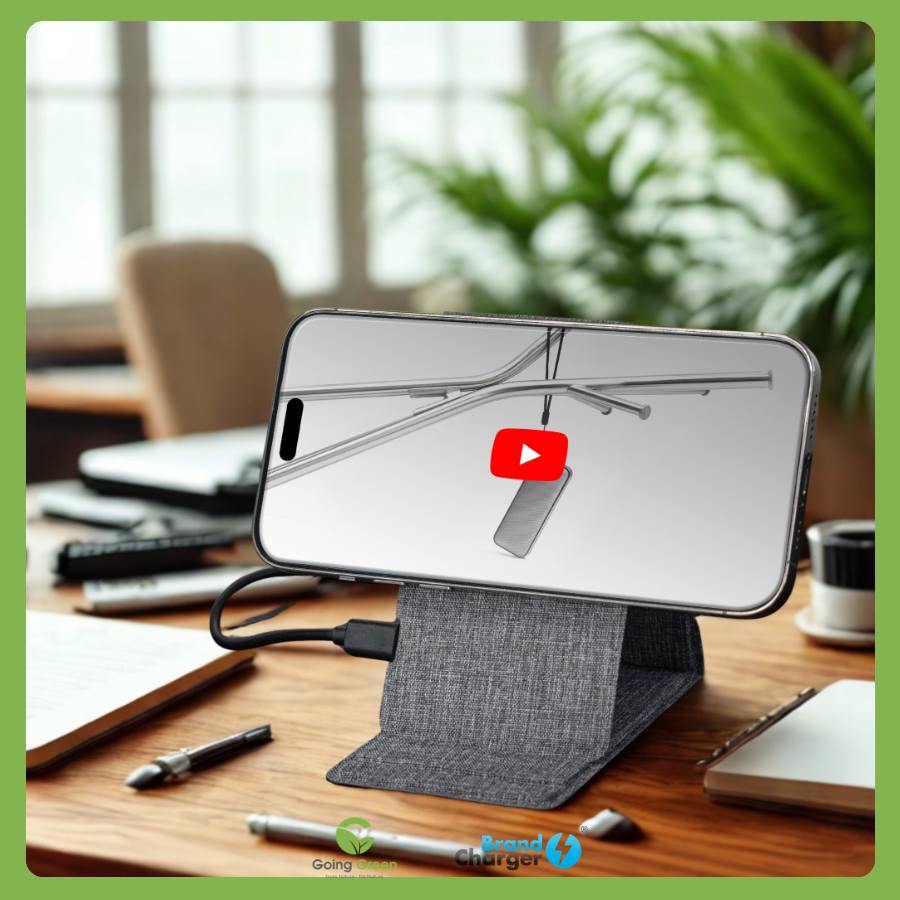 Giá đỡ điện thoại Brancharger có chức năng sạc cảm ứng Ascend Charge Eco
