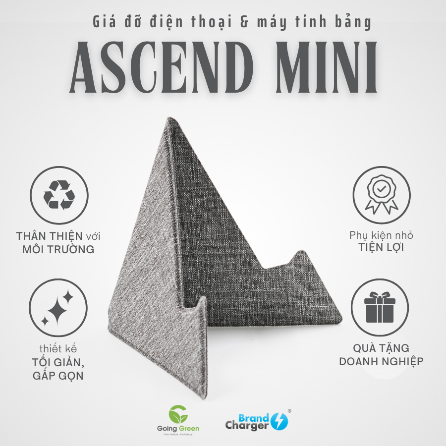 Giá đỡ điện thoại Brandcharger Ascend Mini