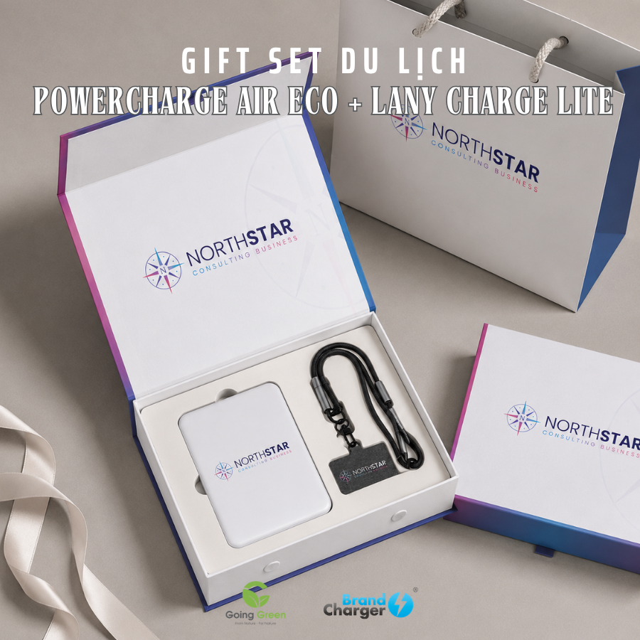 Gift Set Powercharge Air Eco & Lany Charge Lite
