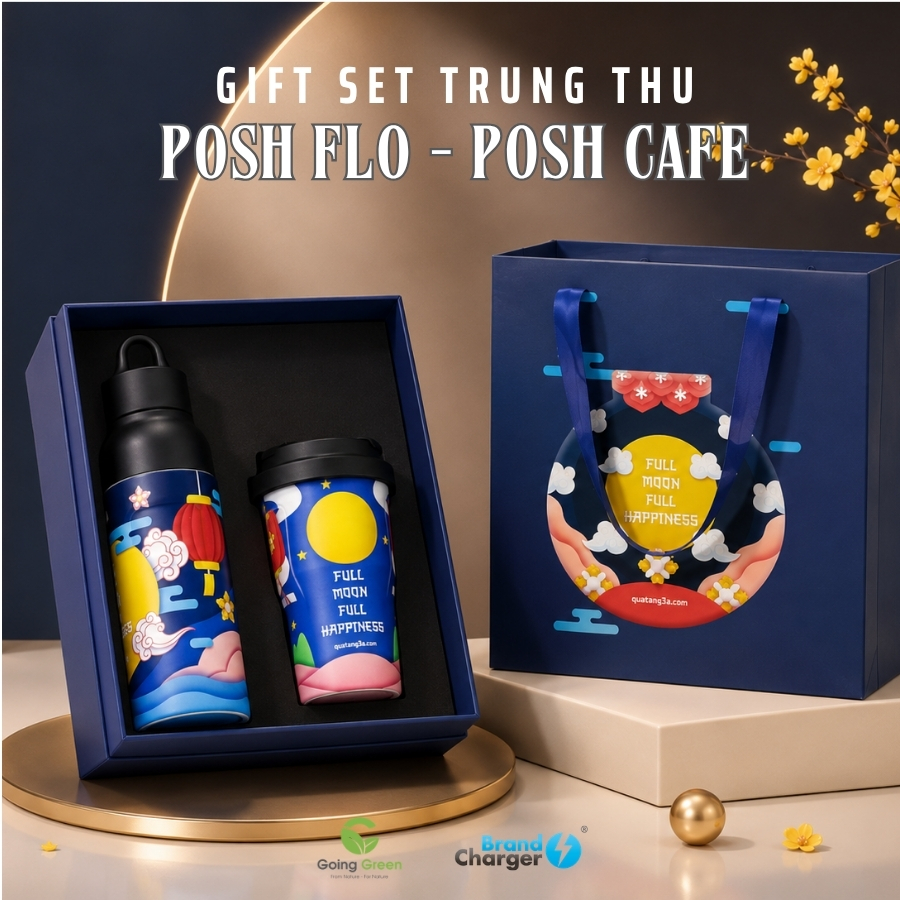 Gift Set Trung Thu Doanh Nghiệp Posh Flo & Posh Café