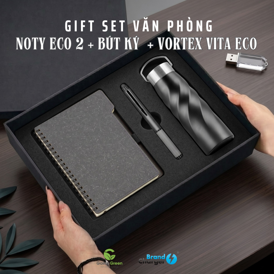 Gift Set Văn Phòng Noty Papyr Eco - Orion - Vortex Vita Eco