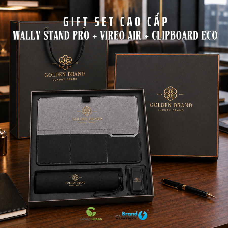 Gift Set Wally Stand Pro, Vireo Air & Clipboard Eco