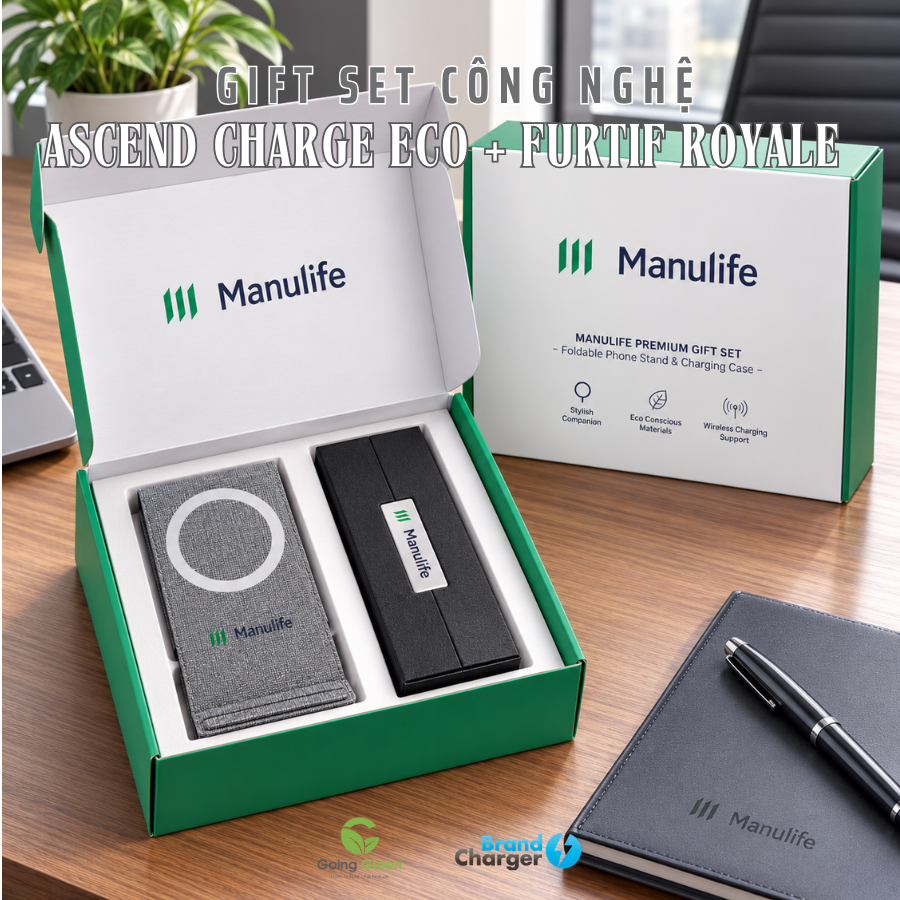 Gift set Ascend Charge Eco & Furtif Royale