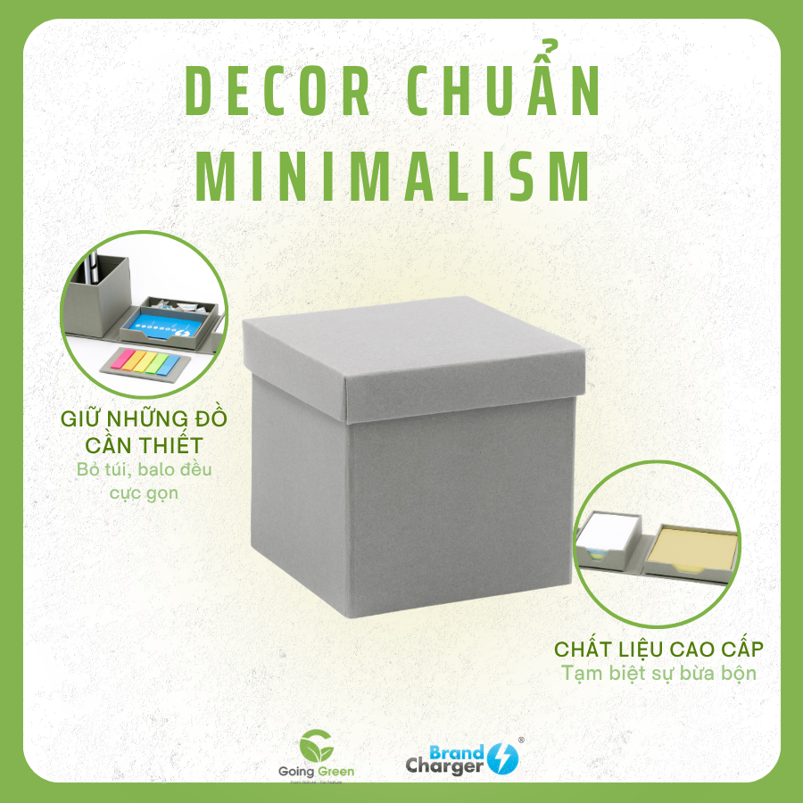Hộp đựng đồ dùng văn phòng BrandCharger Evocube