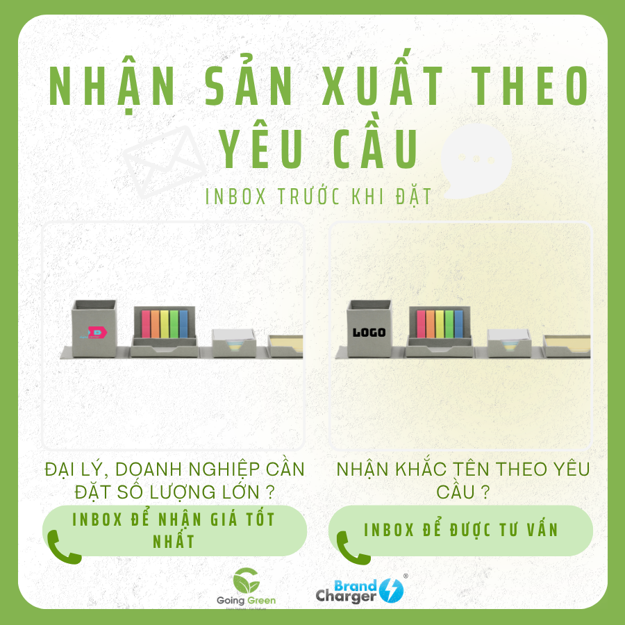 Hộp đựng đồ dùng văn phòng BrandCharger Evocube