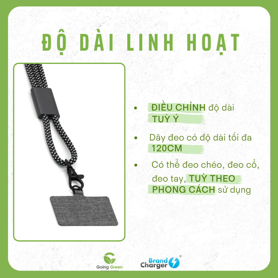 Dây treo điện thoại Brandcharger Lany Eco