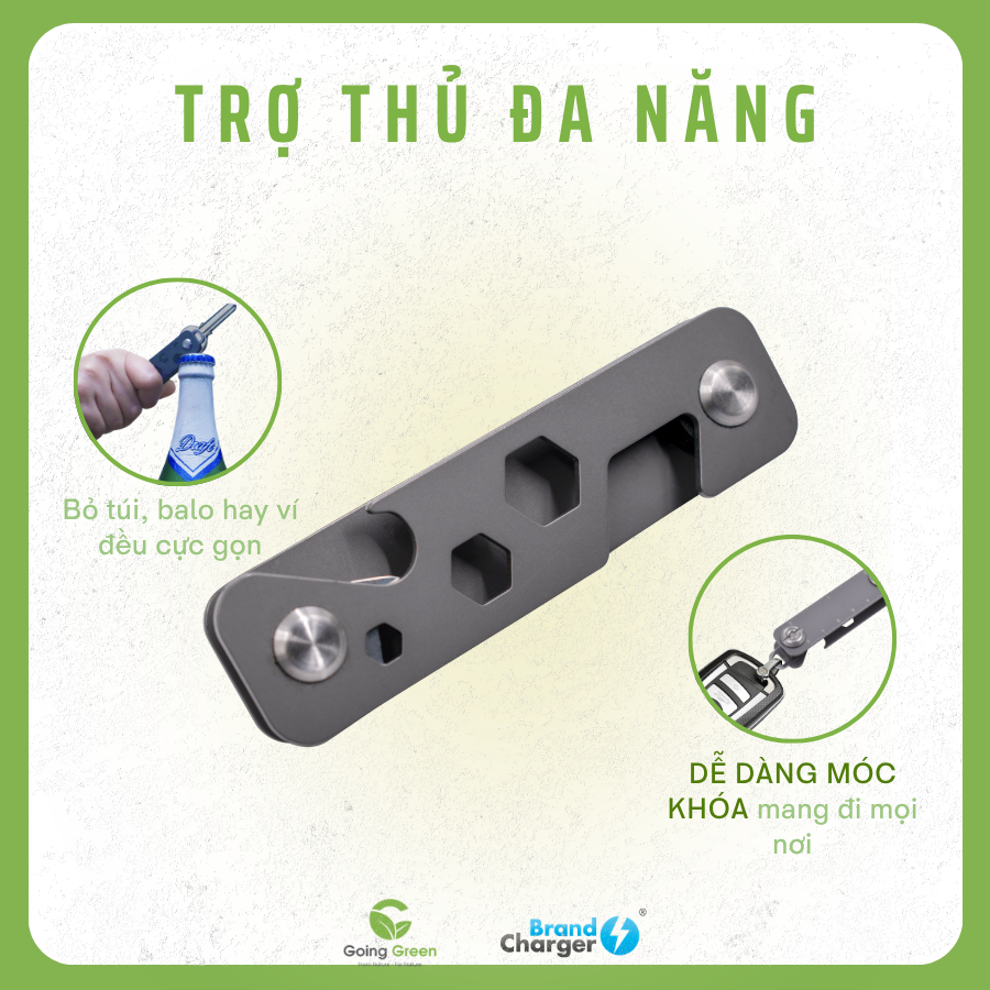 Móc khóa đa năng BrandCharger Keyper