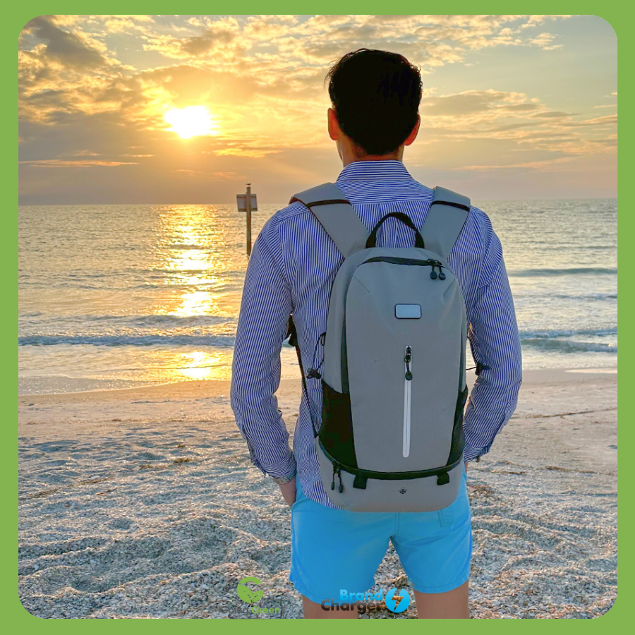 Balo Du Lịch Nomad Eco BrandCharger – Tái Chế, Giữ Nhiệt, 18L