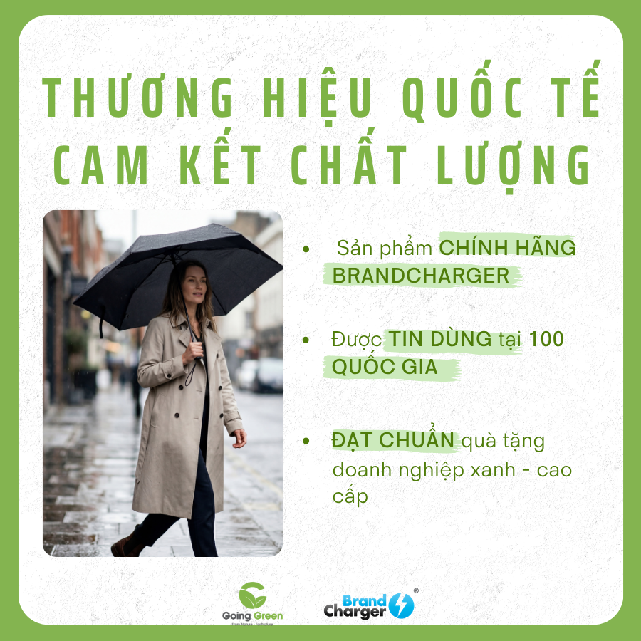 Ô cầm tay BrandCharger nhỏ gọn Vireo Air