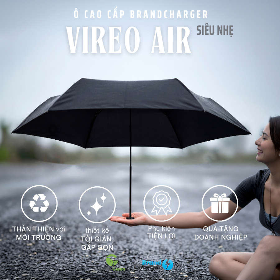 Ô cầm tay BrandCharger nhỏ gọn Vireo Air