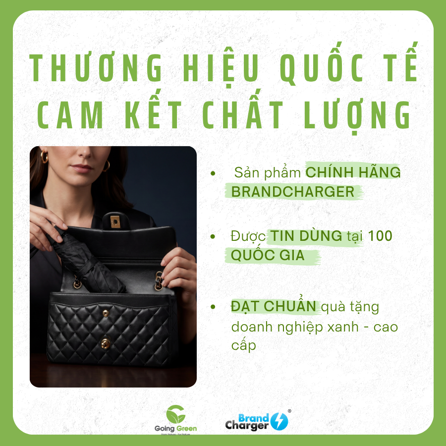Ô cầm tay BrandCharger nhỏ gọn Vireo Mini
