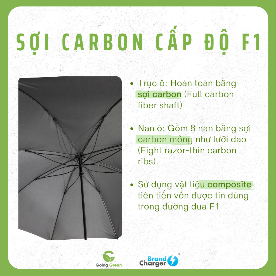 Ô cán dài carbon fiber Vireo One BrandCharger