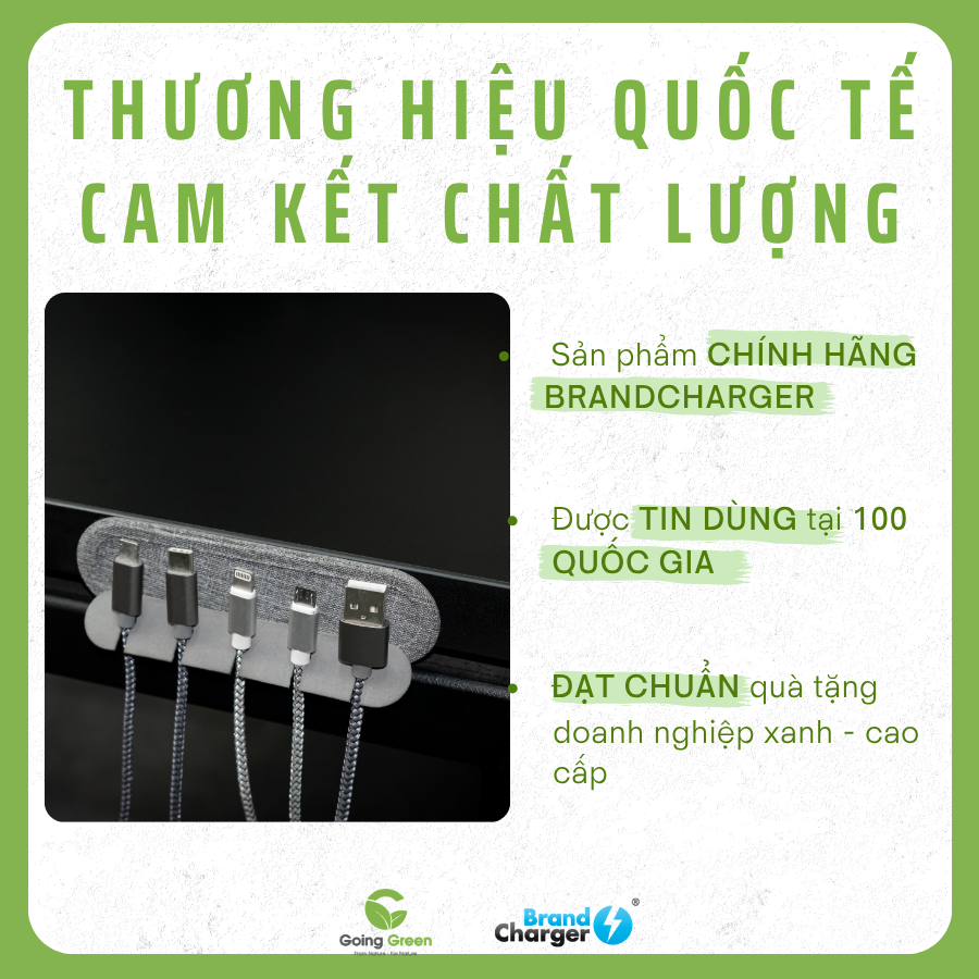 Phụ kiện sắp xếp dây cáp BrandCharger Cabledock