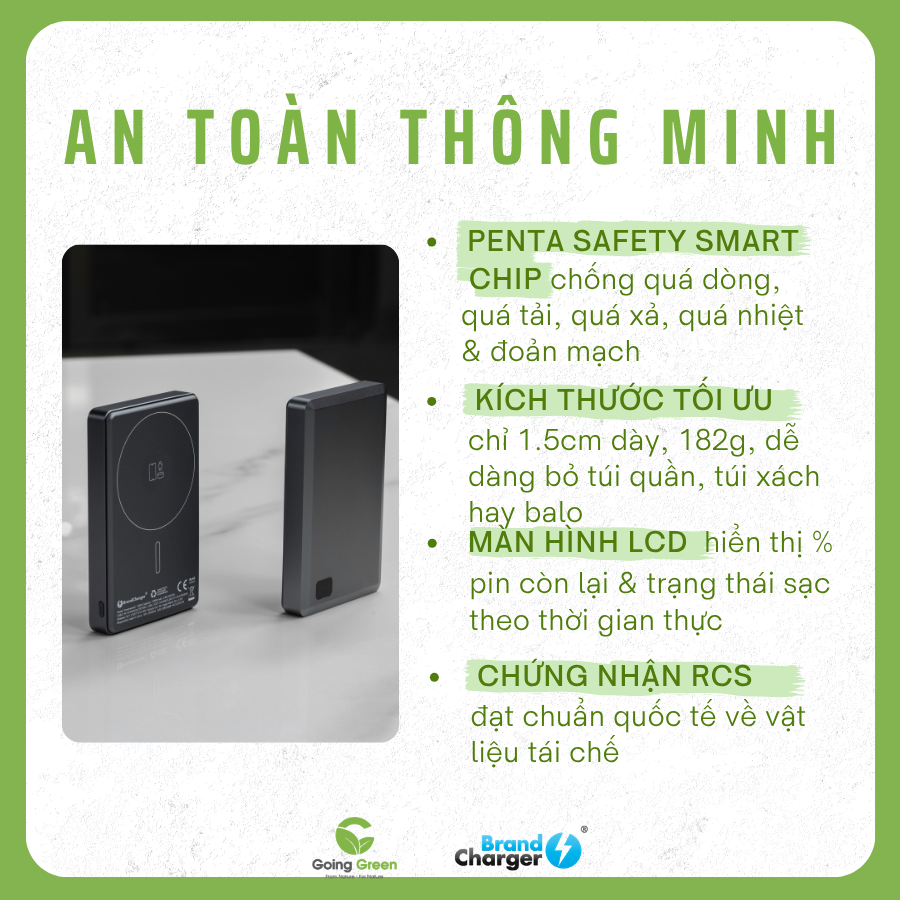 Pin Sạc Dự Phòng BrandCharger Powerwave 2 10000