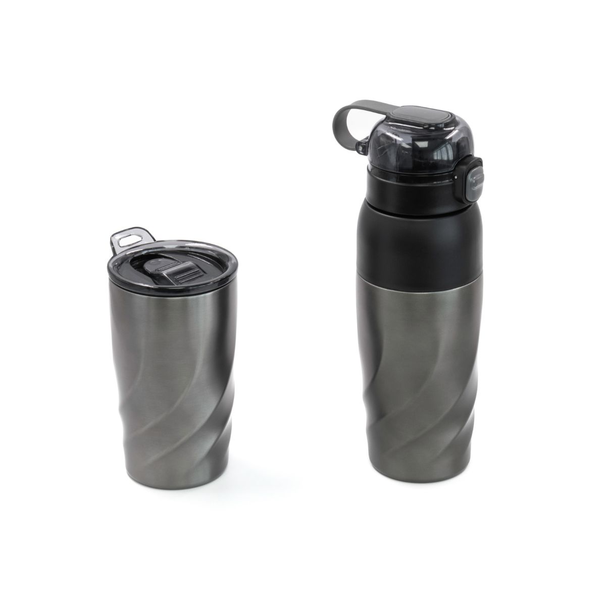 Quà Tặng Doanh Nghiệp Bình Giữ Nhiệt 2 Trong 1: Vortex Calix Eco + Nắp Hydroboost