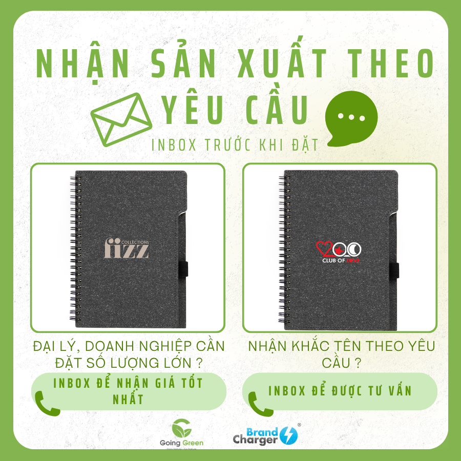 Sổ tái chế BrandCharger Noty Papyr
