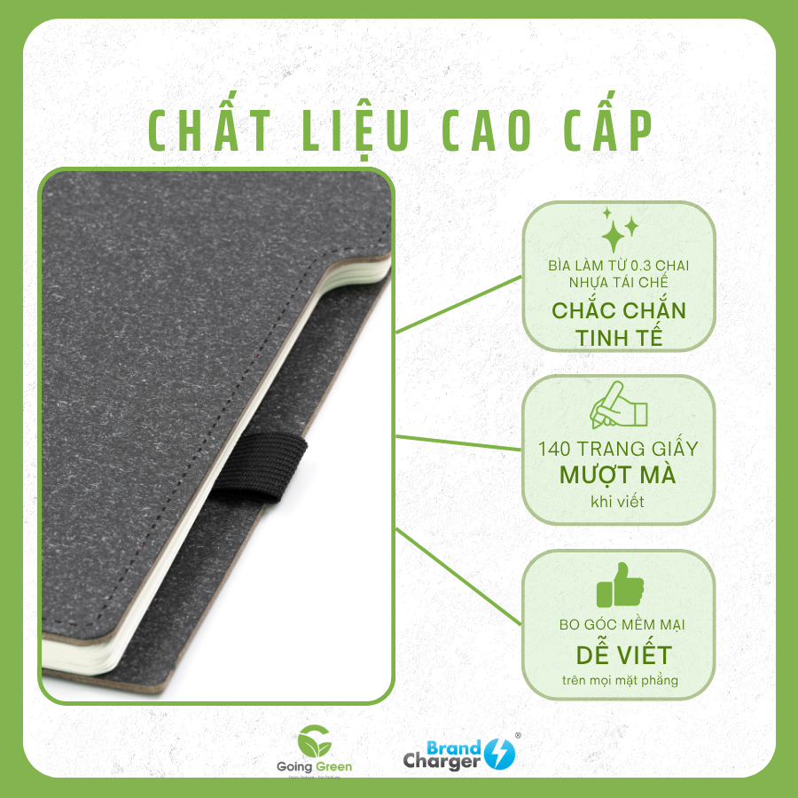 Sổ tái chế BrandCharger Noty Papyr