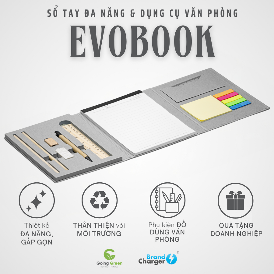 Sổ tay đa năng BrandCharger Evobook