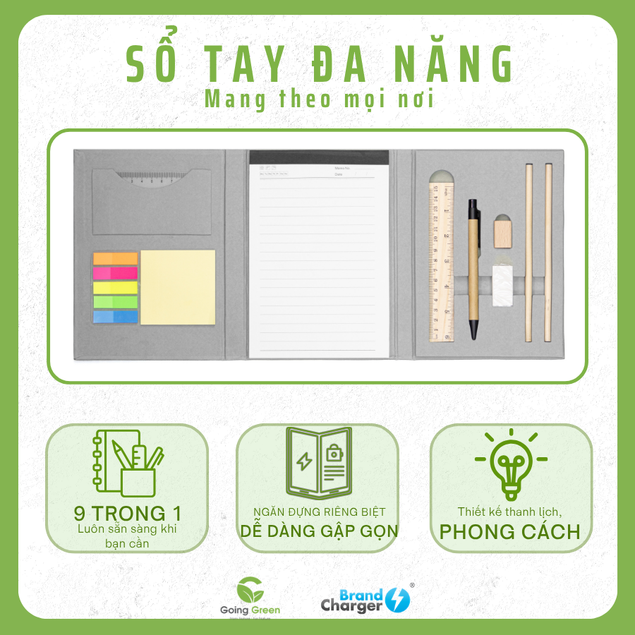Sổ tay đa năng BrandCharger Evobook