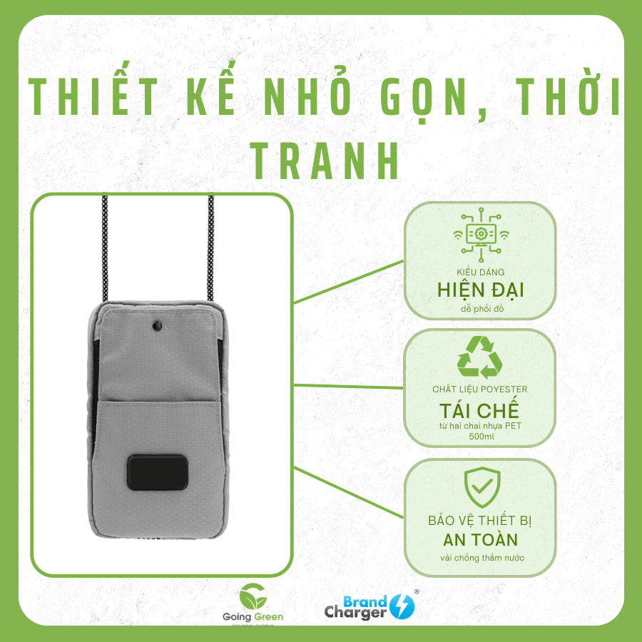 Túi đựng điện thoại Brandcharger Solo