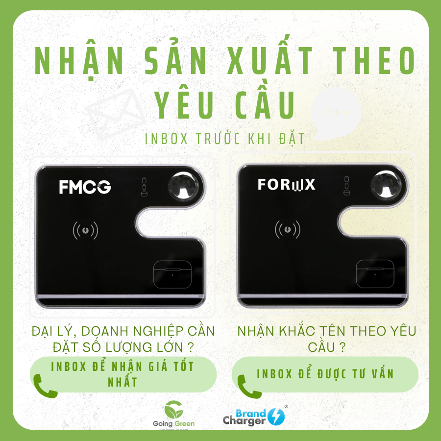 Trạm sạc đa năng BrandCharger Ascend Charge Pro
