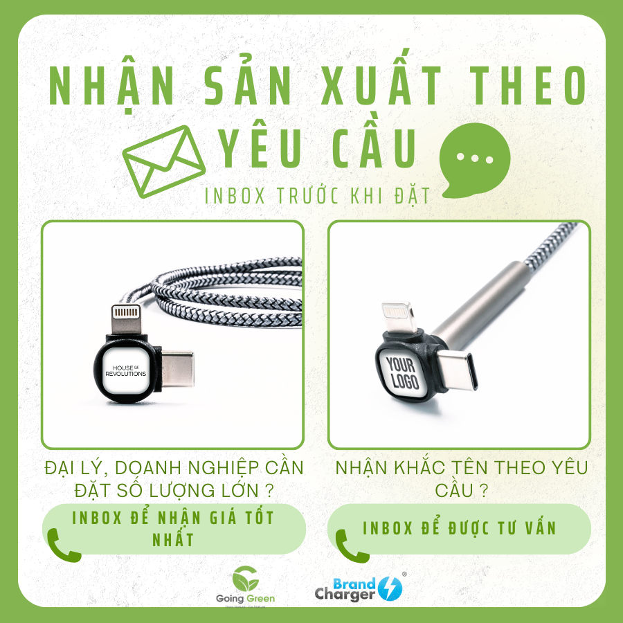 Cable chuyển đổi Brandcharger thông minh Trident Pro Eco