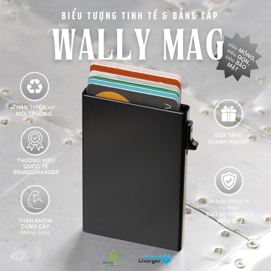 Ví đựng thẻ BrandCharger Wally Mag