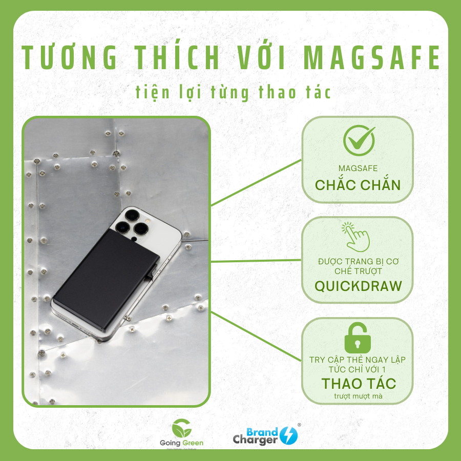 Ví đựng thẻ BrandCharger Wally Mag