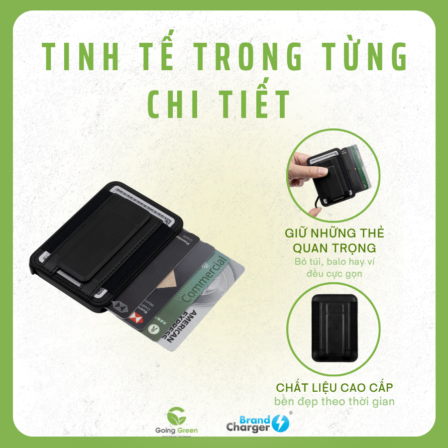 Ví đựng thẻ BrandCharger Wally Stand Pro