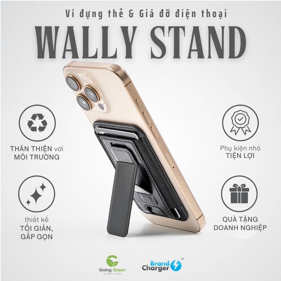 Ví đựng thẻ BrandCharger Wally Stand