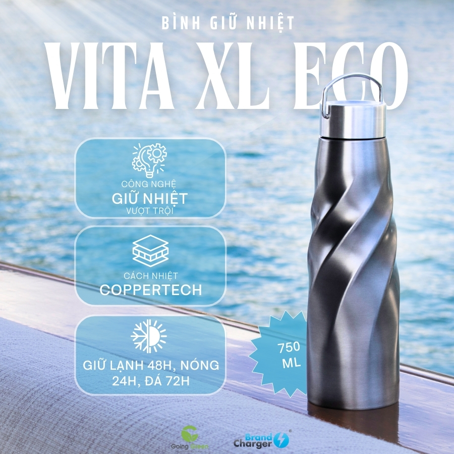 Bình giữ nhiệt BrandCharger Vita Eco XL