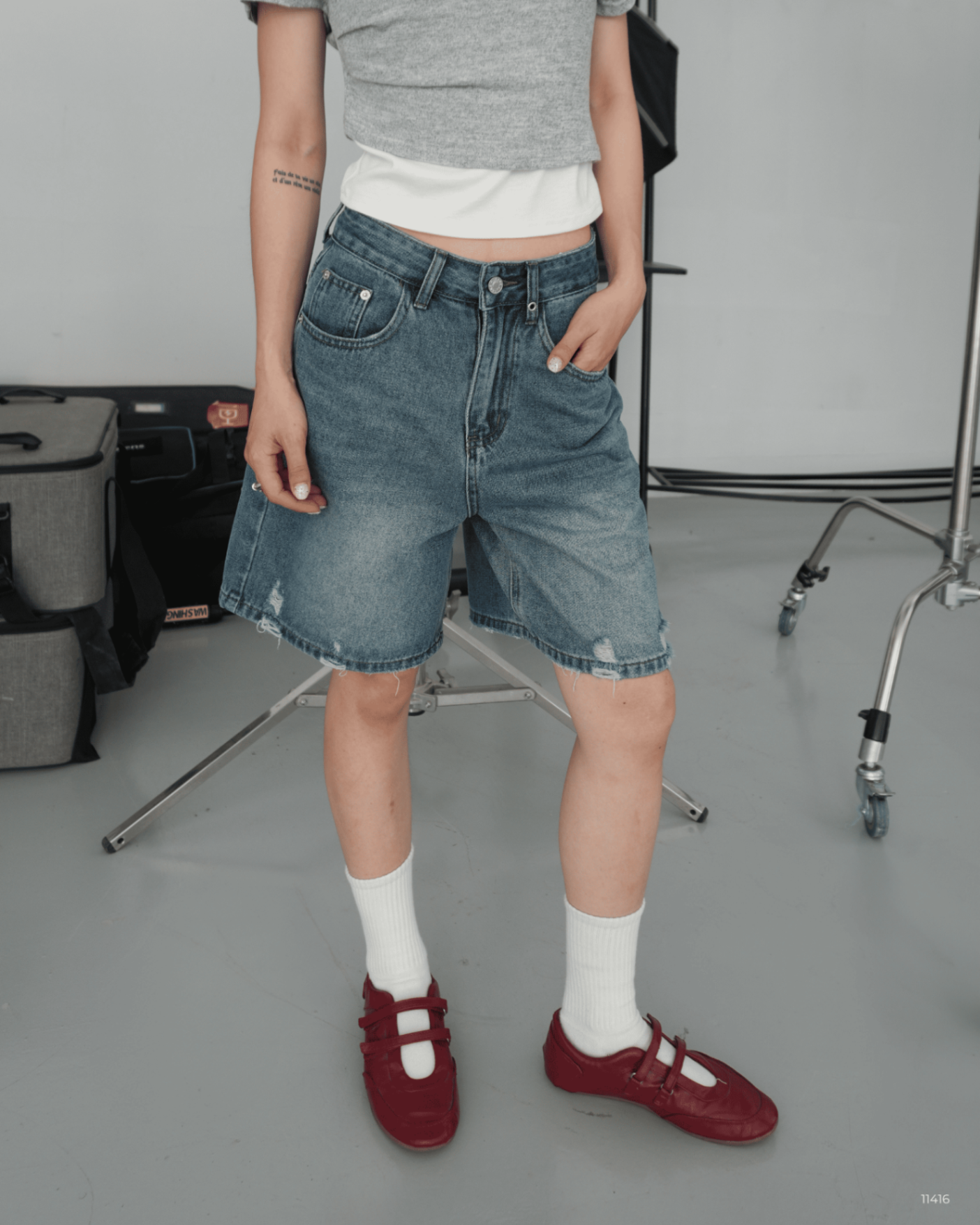 QUẦN SHORT JEANS M7 6696