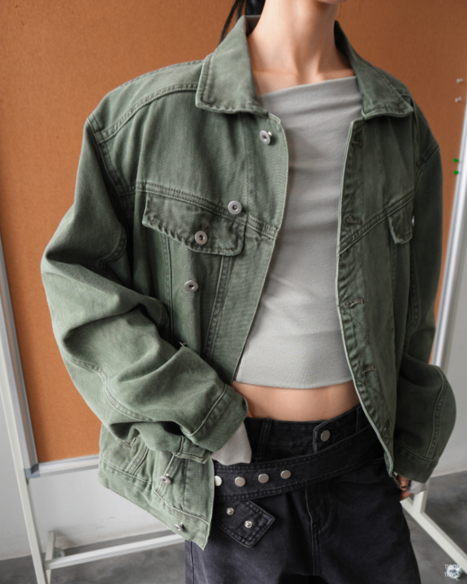 ÁO KHOÁC JEANS CONG UNM 60502