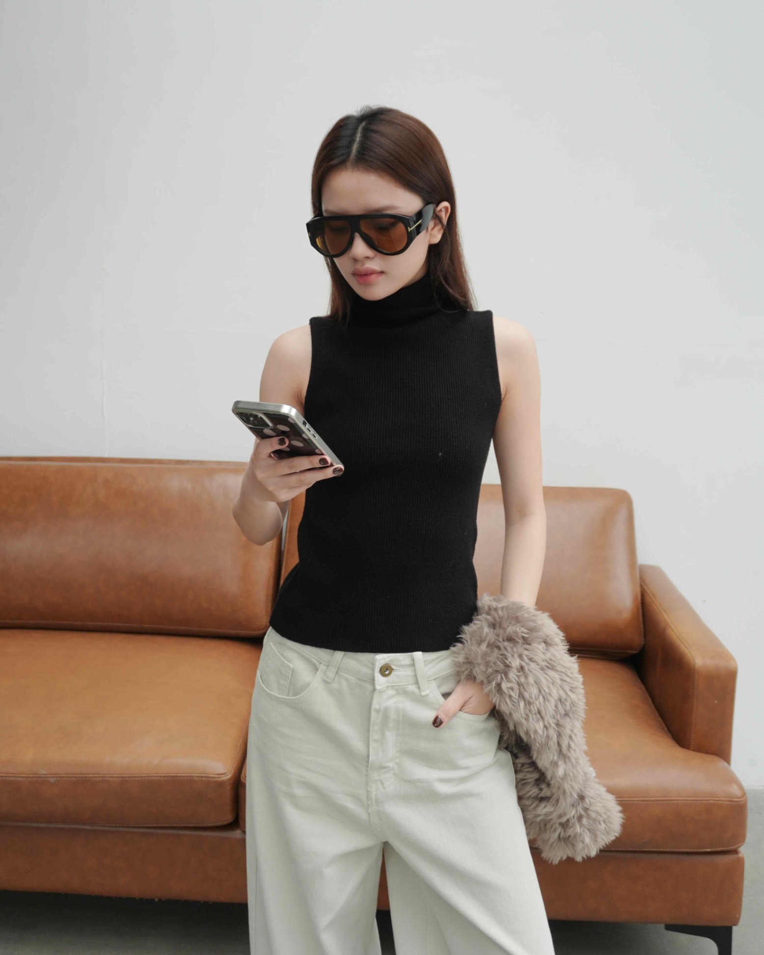 ÁO TANKTOP CỔ CAO 351
