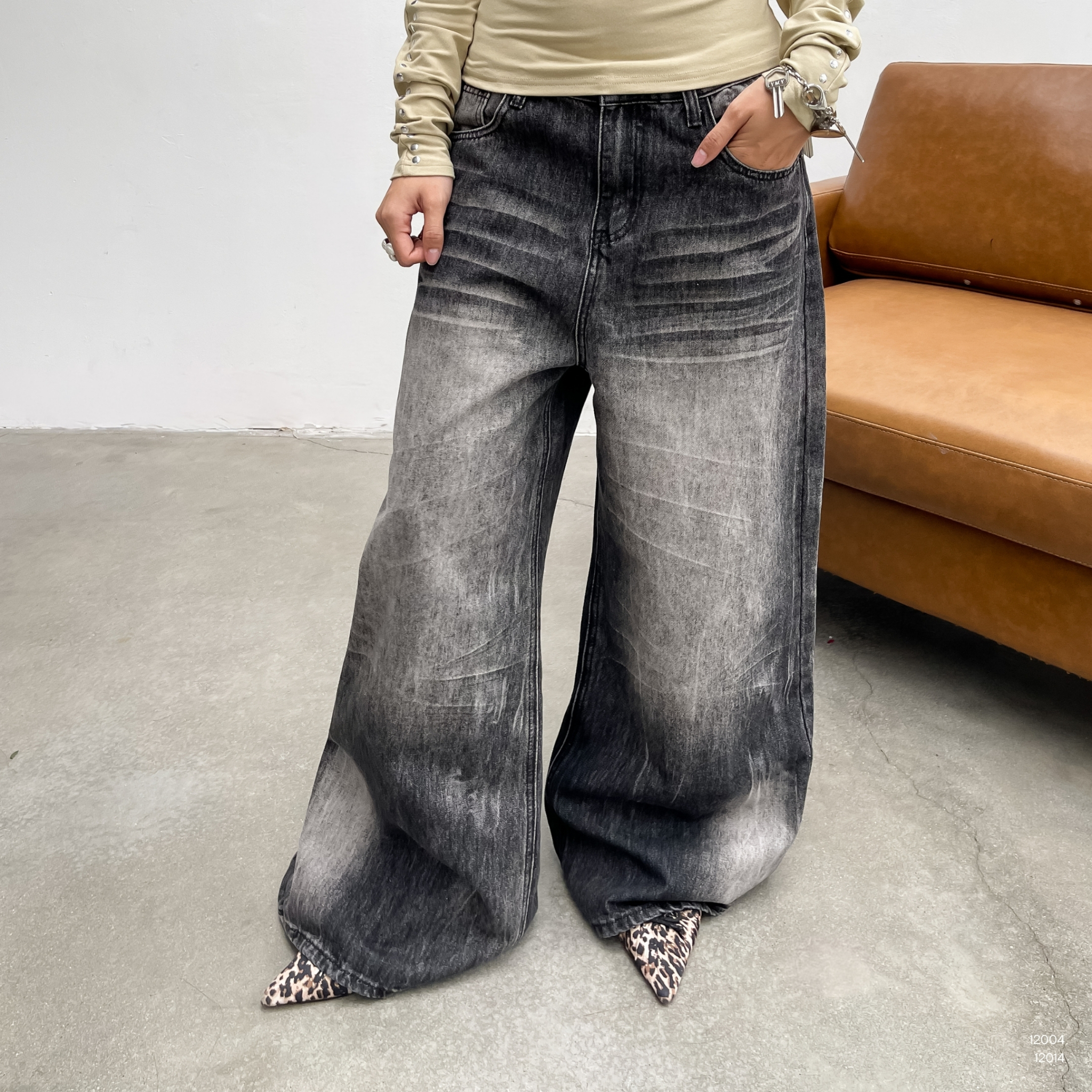 QUẦN JEANS WASH Z2 8240