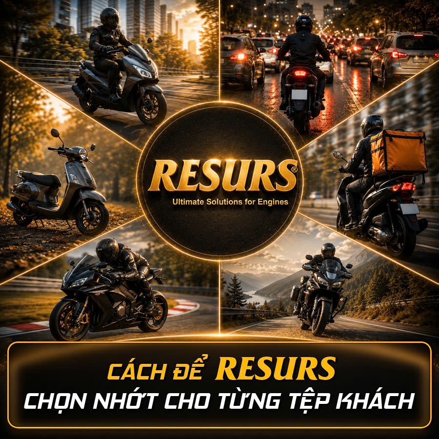 Cách Resurs chọn nhớt cho từng tệp khách hàng