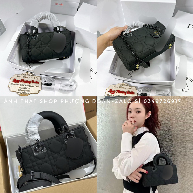 Túi ô tròn size 17-20cm khoá đồng màu (FULL BOX) KO KÈM KHĂN