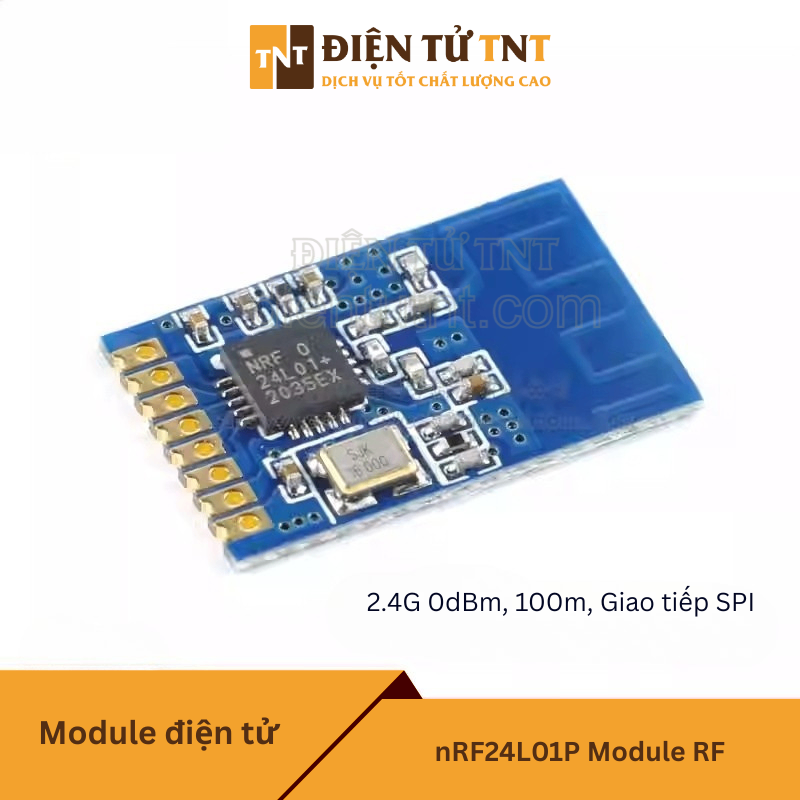 E01-ML01S Module thu phát không dây, sử dụng chip nRF24L01, tần số 2.4GHz