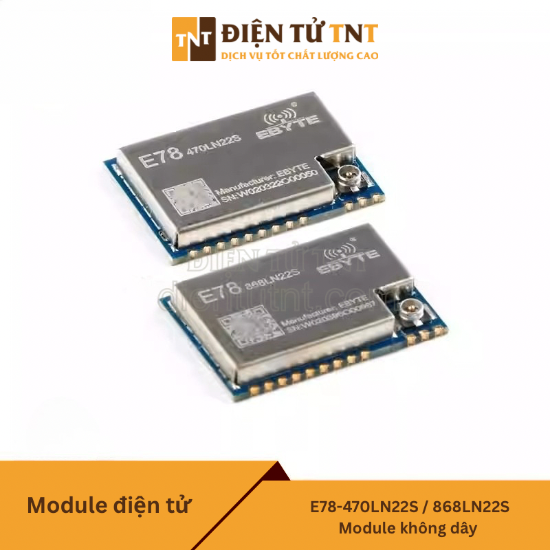Module LoRaWAN công suất thấp, sử dụng chip ASR6501 (phiên bản nâng cấp của SX1278)
