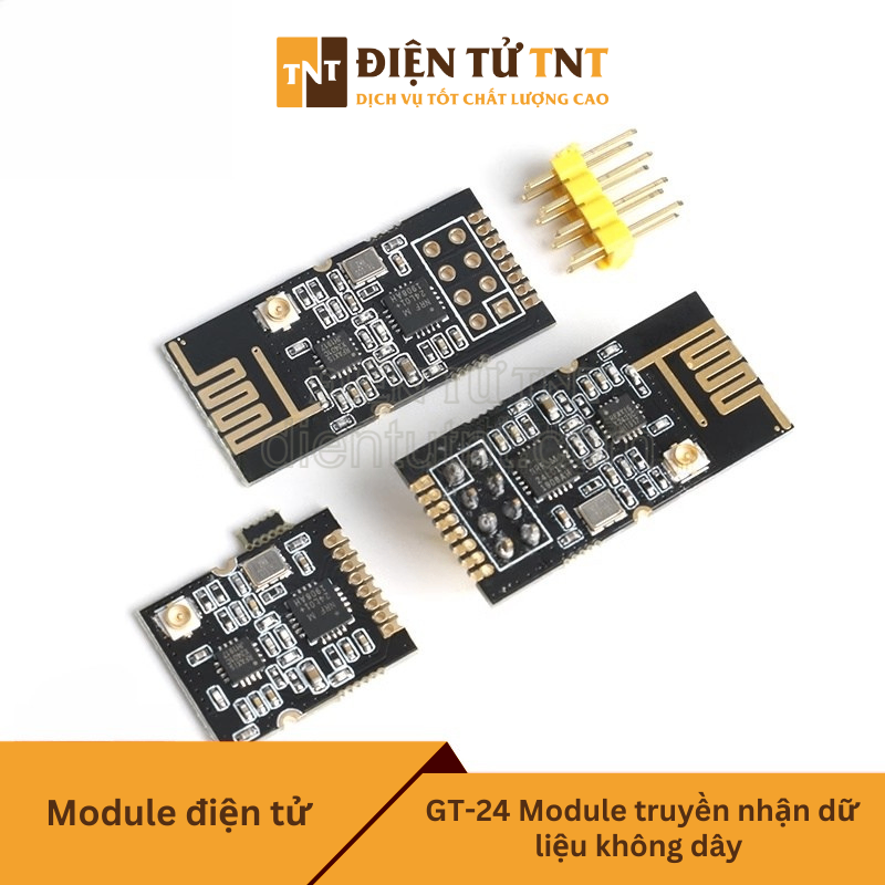 GT-24 Module truyền nhận dữ liệu không dây / 2.4GHz / sử dụng NRF24L01&PA+LNA / khoảng cách truyền 1100 mét