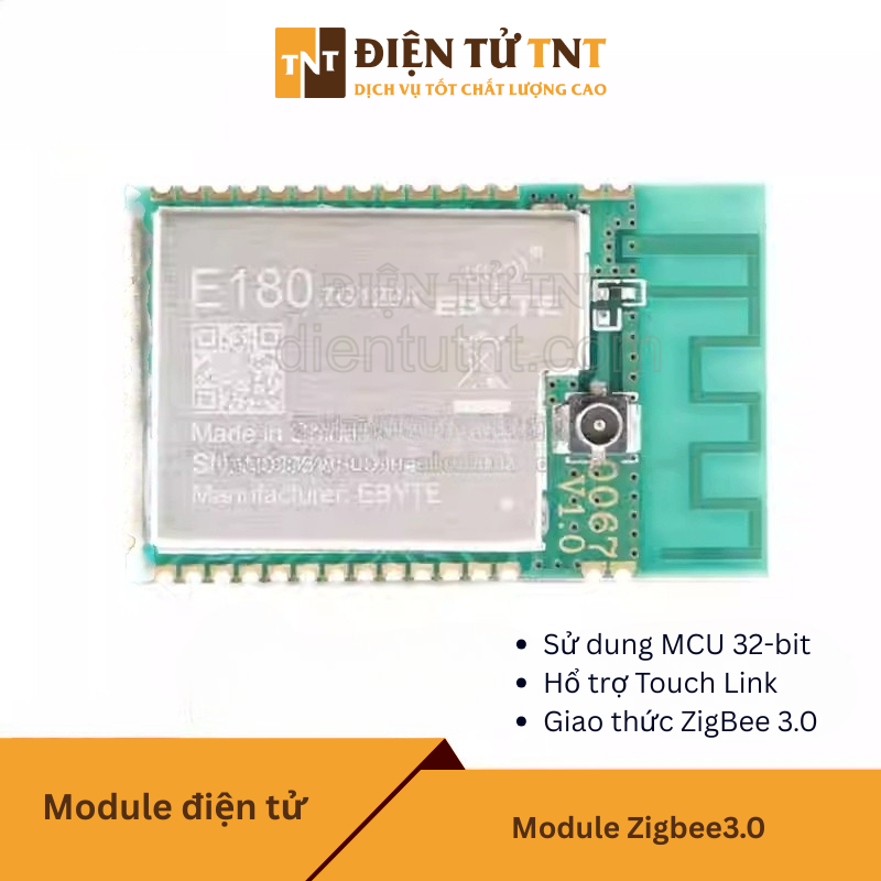 ZigBee 3.0 module không dây hỗ trợ tự động tạo mạng, tích hợp giao thức TouchLink, hỗ trợ anten IPX hoặc anten PCB