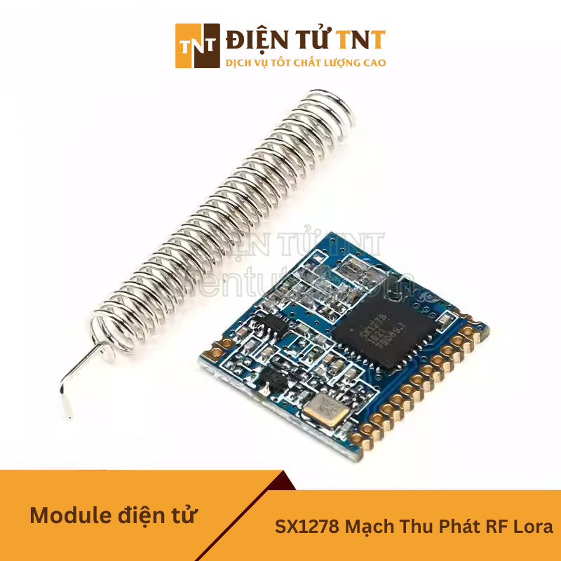 SX1278 nodule thu phát không dây / LoRa / tần số 433MHz / giao tiếp SPI / kích thước nhỏ gọn