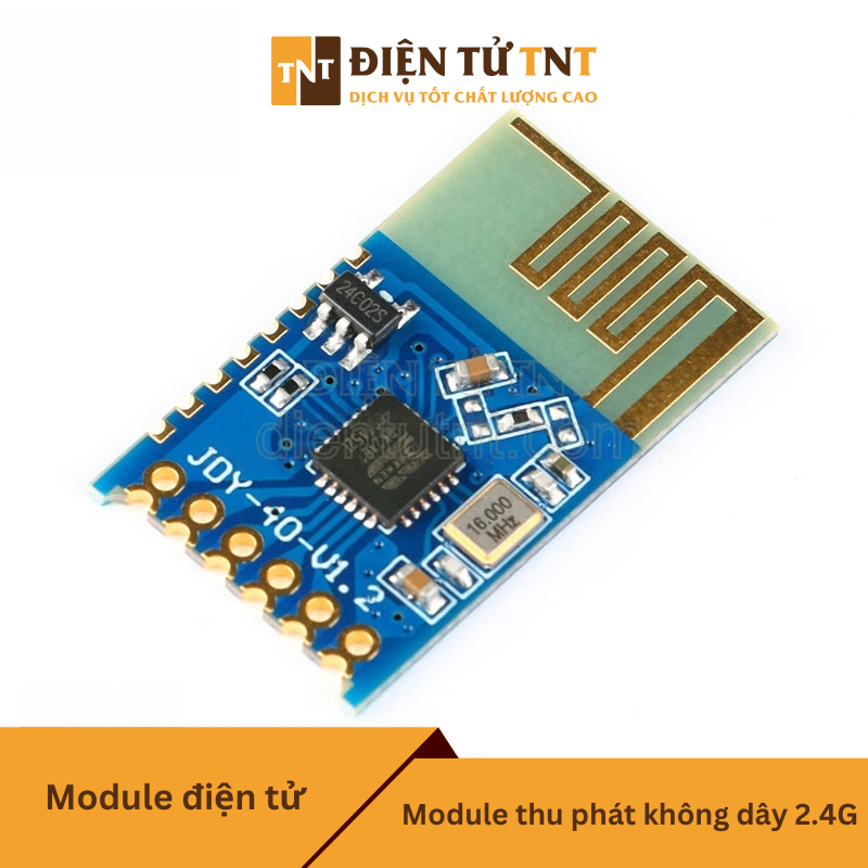 Module thu phát không dây 2.4G / truyền nhận dữ liệu qua serial port/ điều khiển IO / công tắc điều khiển từ xa