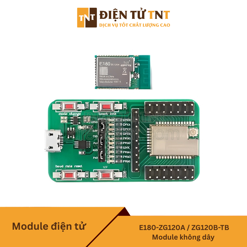Module ZigBee 3.0 EFR32, dùng cho nhà thông minh, tần số 2.4GHz, tích hợp giao thức TouchLink