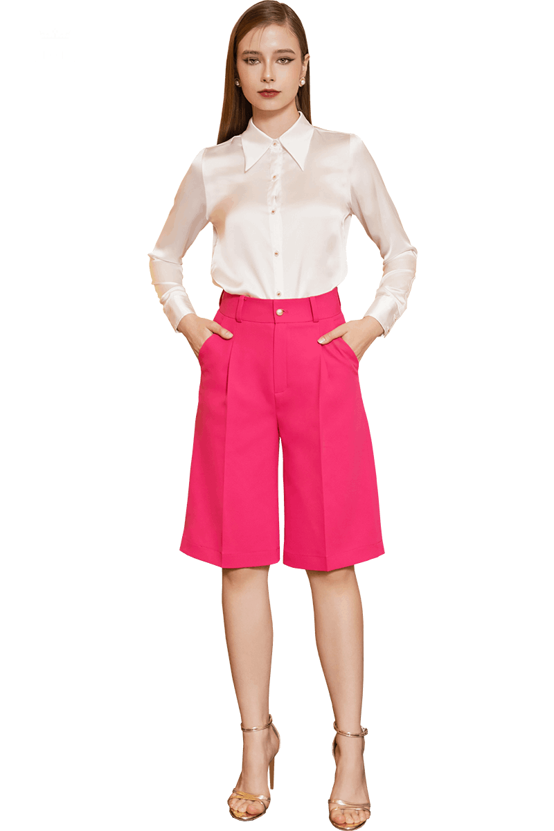 Fuchsia BTK Length Pants